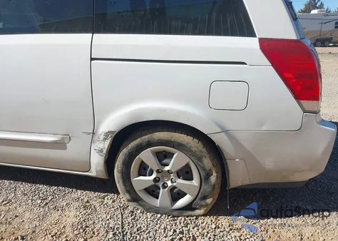 2009 Nissan Quest 3.5 S z USA, uszkodzony, nr VIN 5N1BV28U59N107067